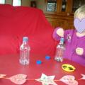 Jeux avec des bouteilles